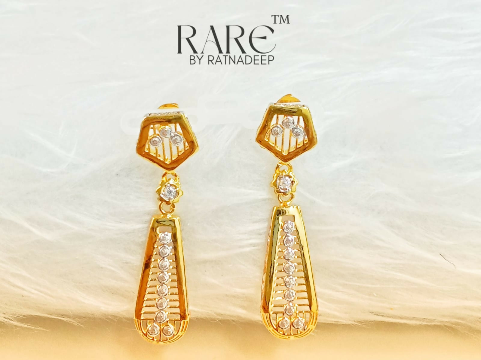 CZ Earring Sarafa Bazar India
