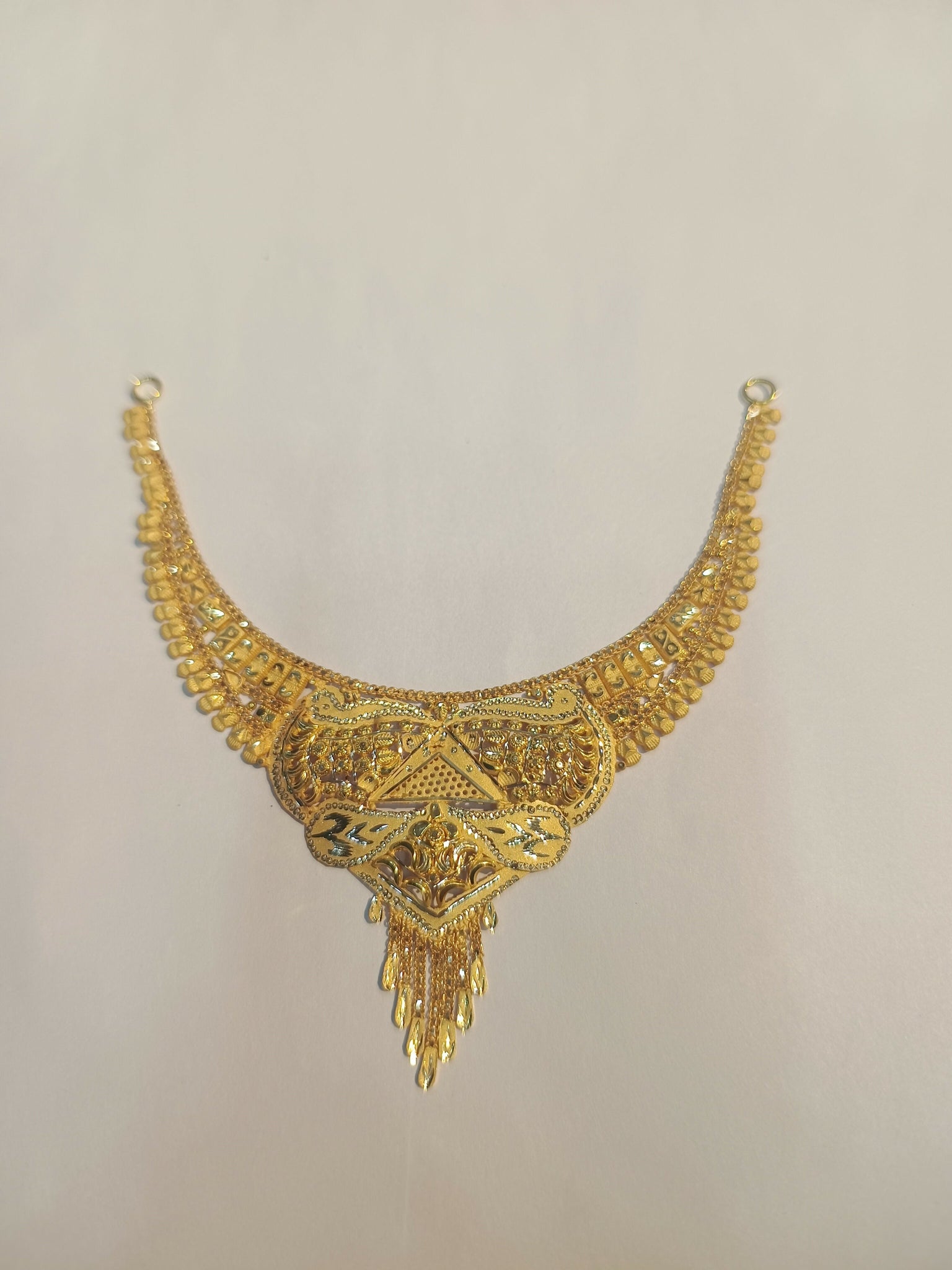 Gold Necklace Sarafa Bazar India