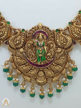 Antique Temple Long Set Sarafa Bazar India