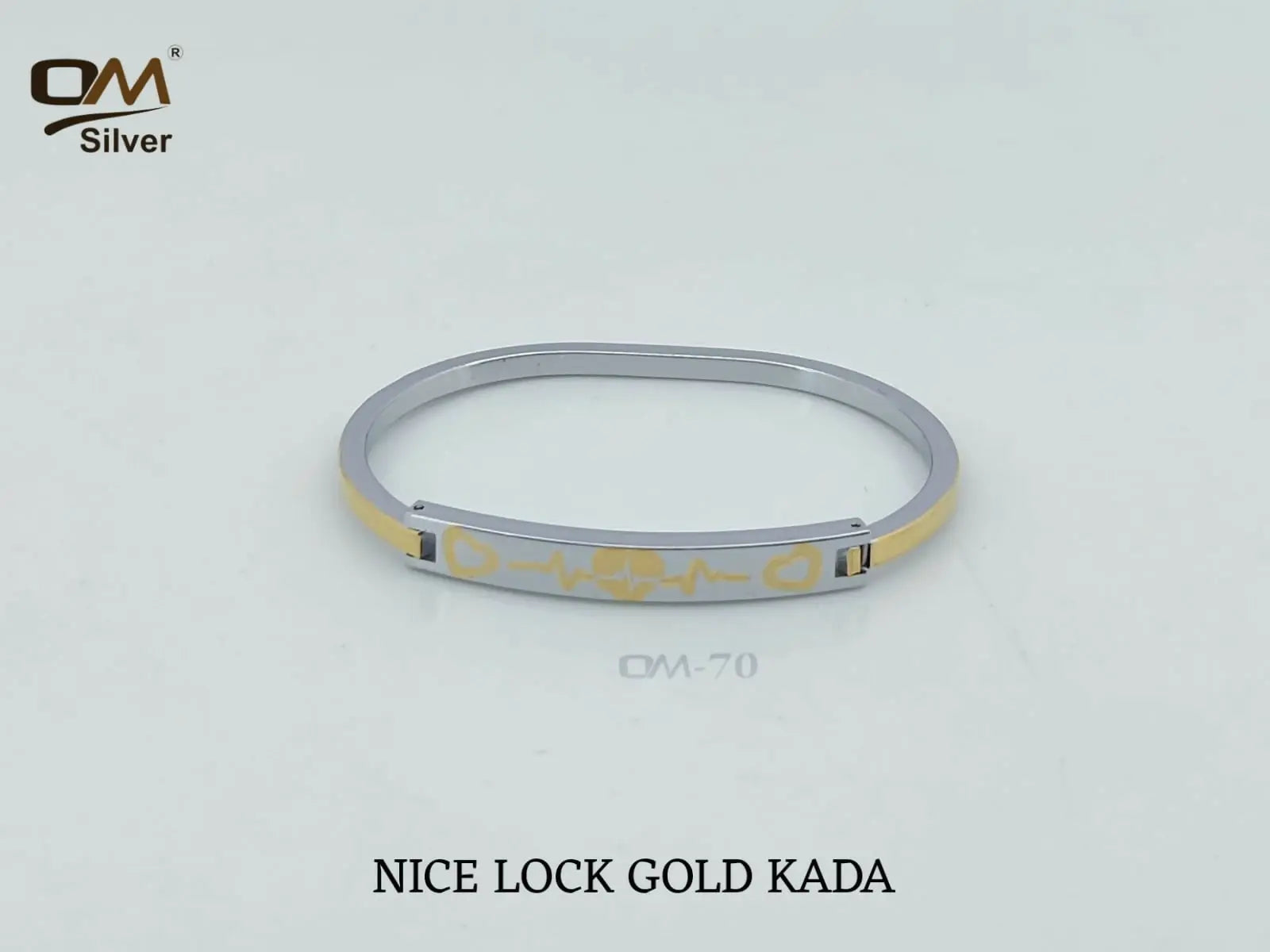 Nice Lock Gold Kada Sarafa Bazar India