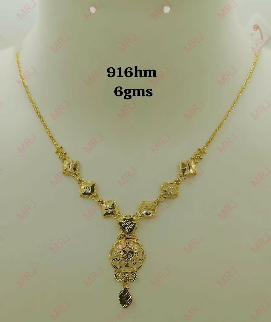 22kt Turkey Necklace Sarafa Bazar India