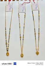 Gold Manglsutra Sarafa Bazar India