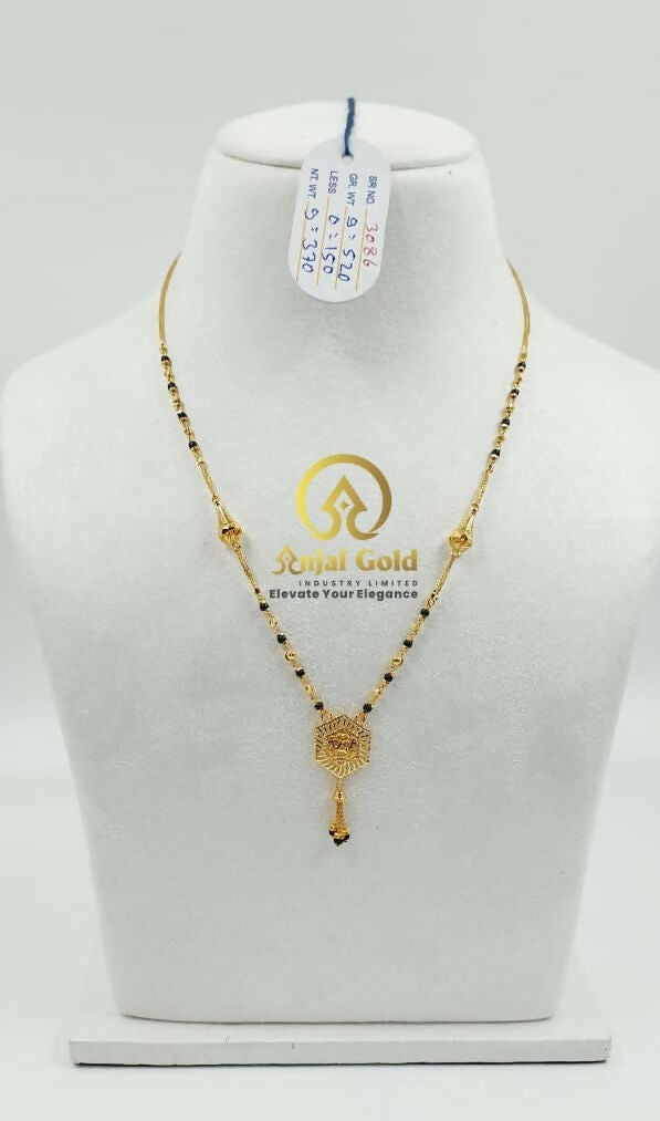 Gold Mangalsutra Sarafa Bazar India