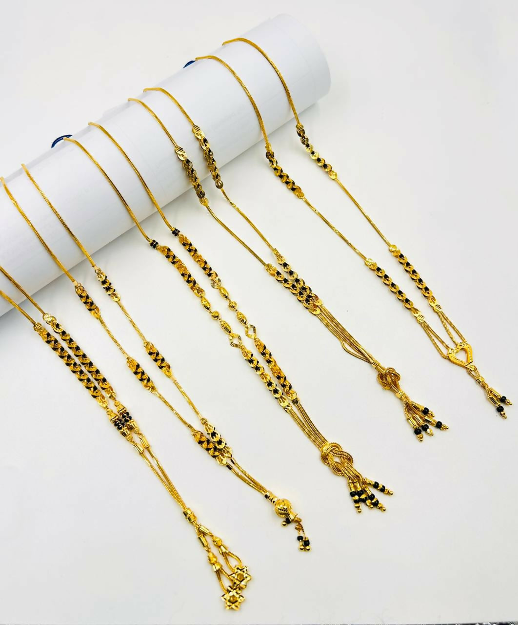 Gold Mangalsutra Sarafa Bazar India