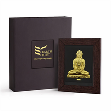 Gold Frame 1gm - Mahavir Swami Swami (22K) Sarafa Bazar India