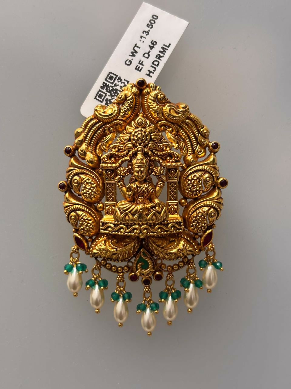 Antique Temple Pendants Sarafa Bazar India