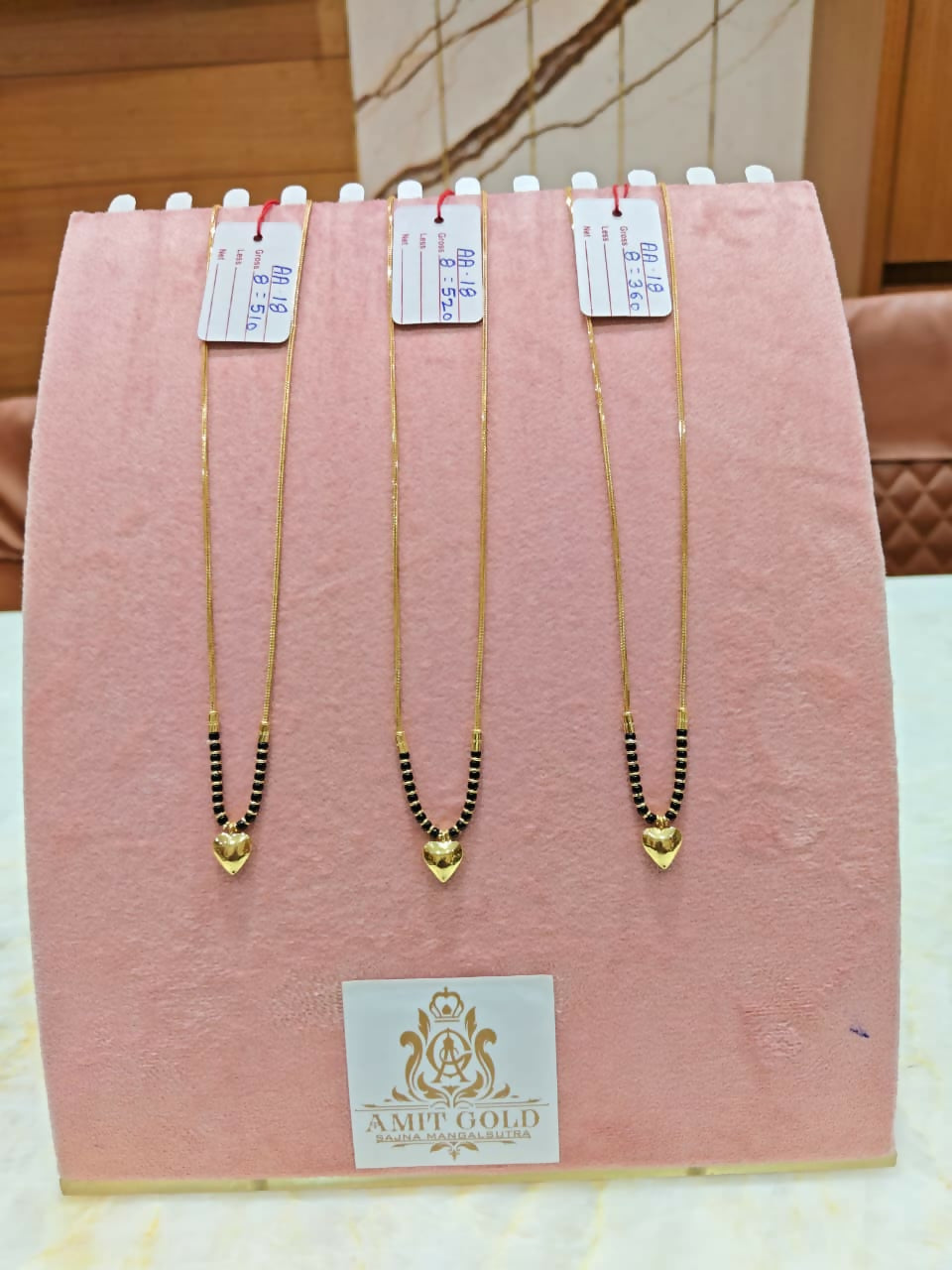 Gold Mangalsutra Sarafa Bazar India