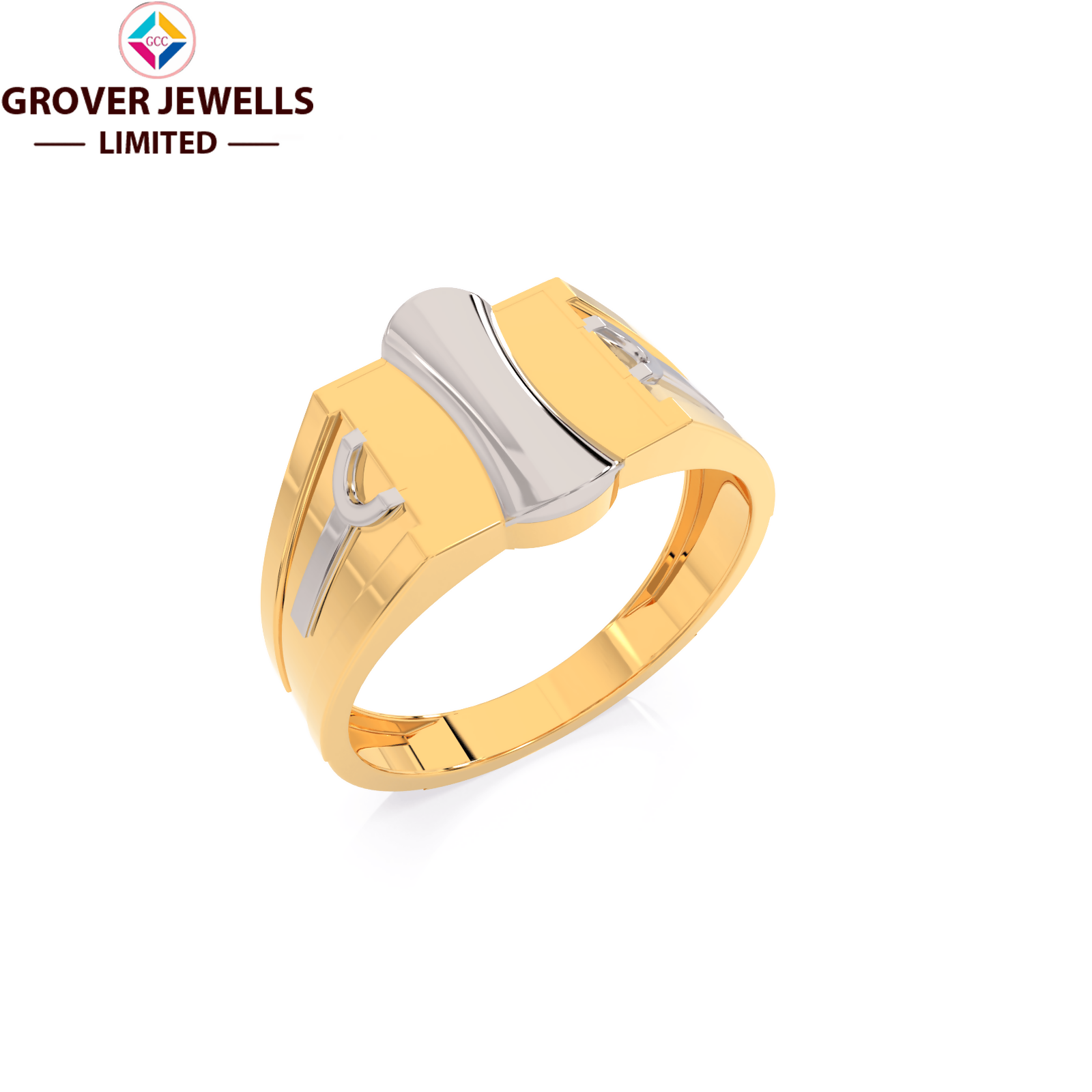 PAPER CASTING GENTS RING (PCGR-202) Sarafa Bazar India