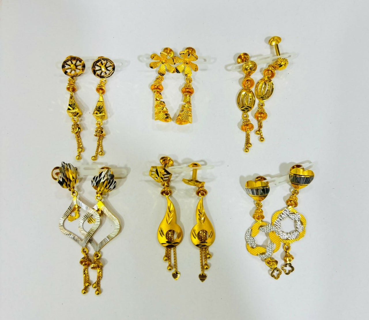 Gold Earrings Sarafa Bazar India