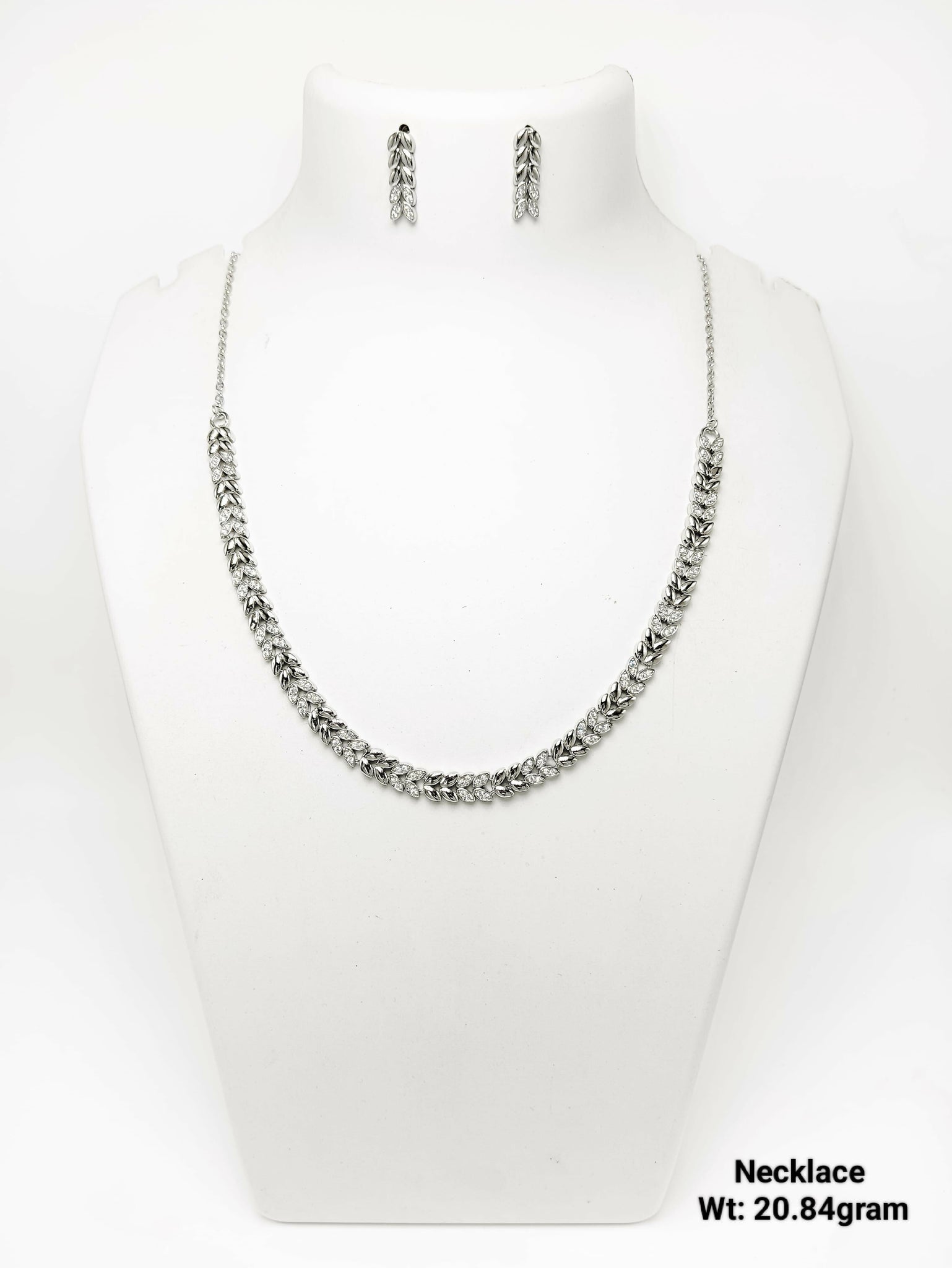 925 Silver Necklace Sarafa Bazar India