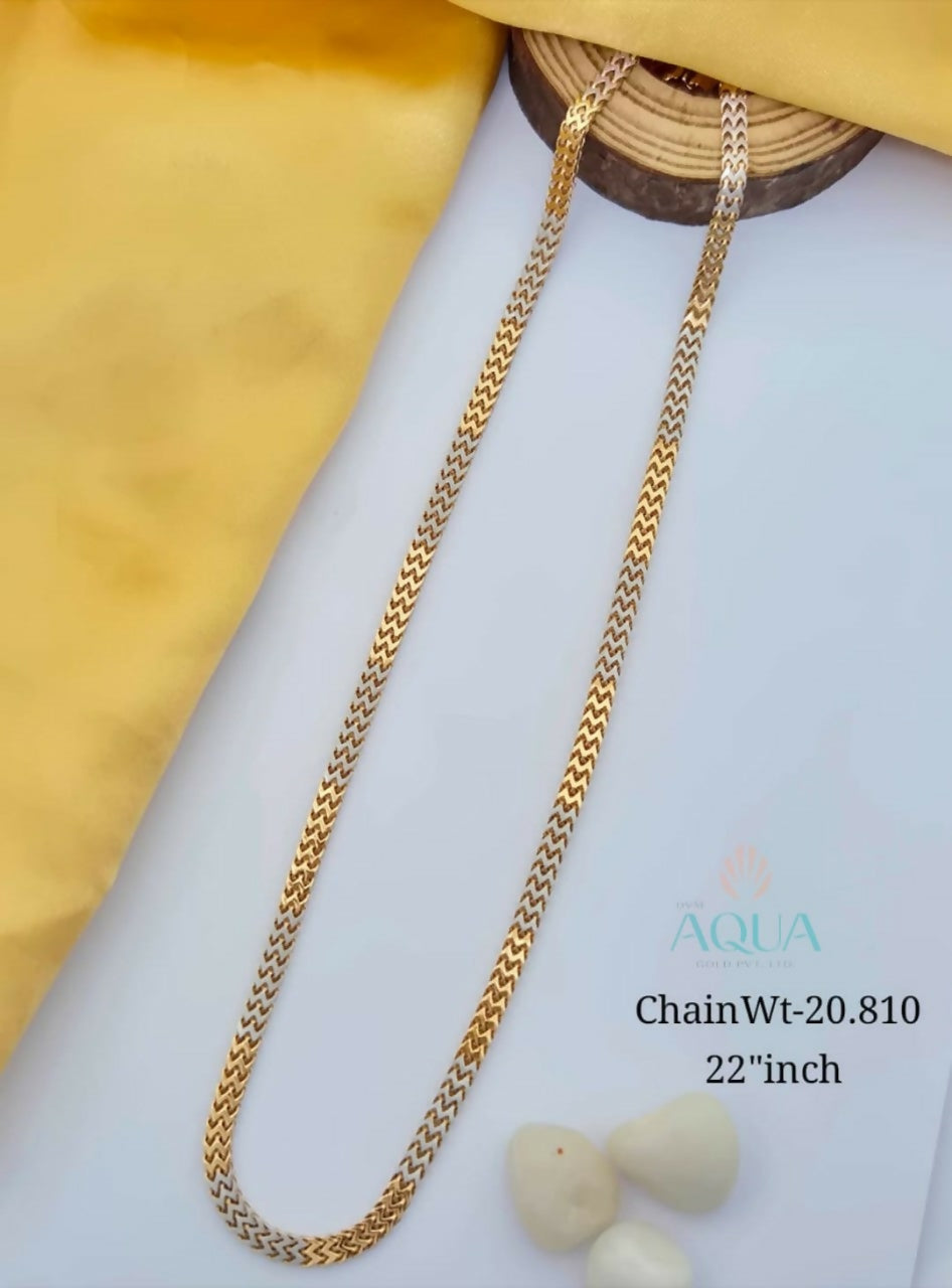 18kt Italian Gents Chain Sarafa Bazar India