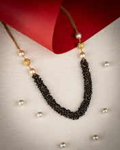 Onyx Bunch And South Sea Pearls Necklace Sarafa Bazar India