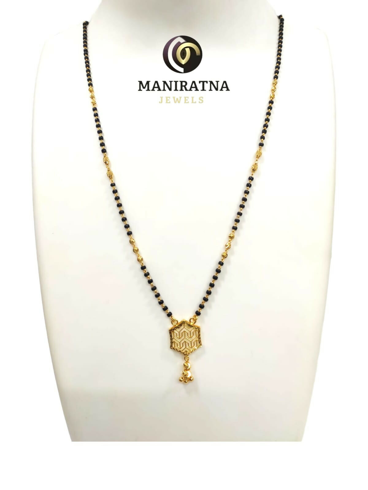 92 Gold Mangalsutra Sarafa Bazar India