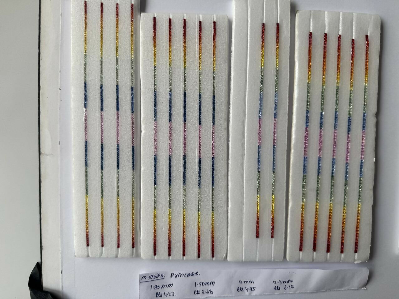 Multy Colour Natural Sapphire Heated Strip Sarafa Bazar India