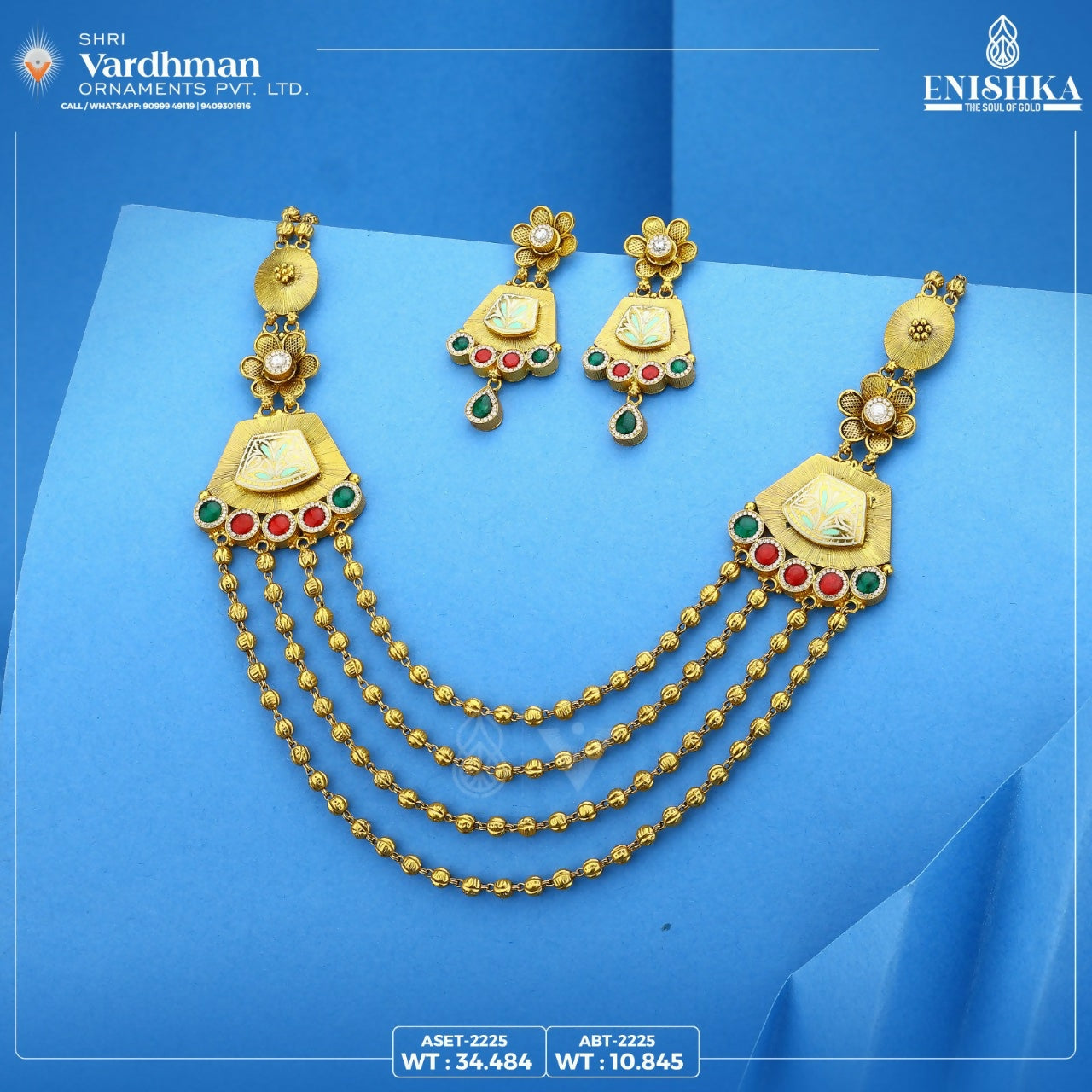 Antique Long Set Sarafa Bazar India