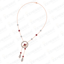 Crowd Favorite 14K Gold Diamond Drop Pendant For Women Sarafa Bazar India