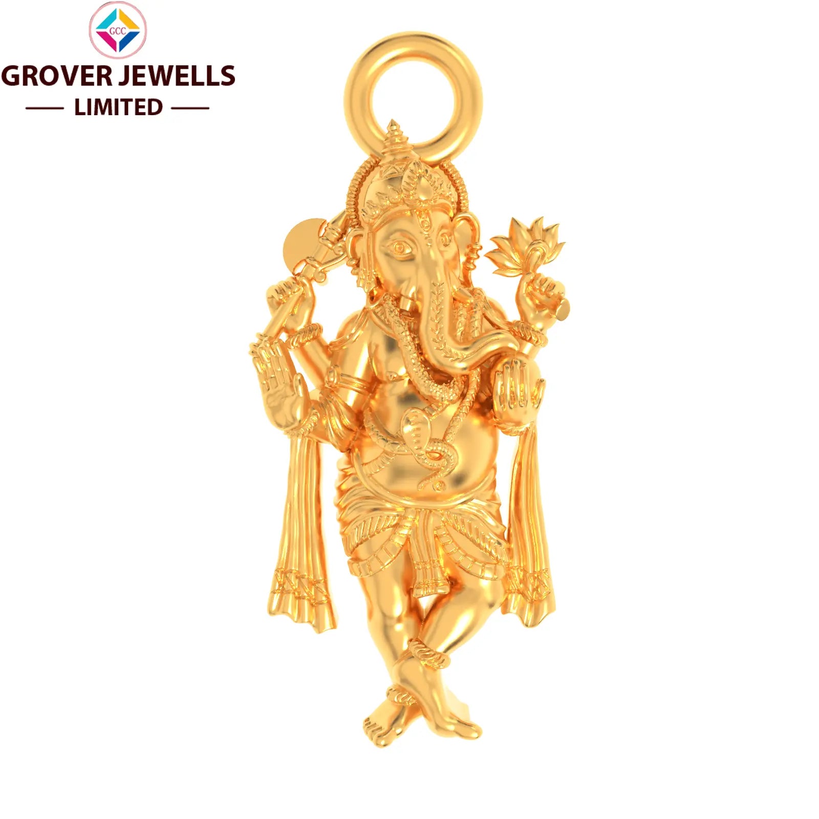 PLAIN GOD PENDANT(PGP-156 B) Sarafa Bazar India