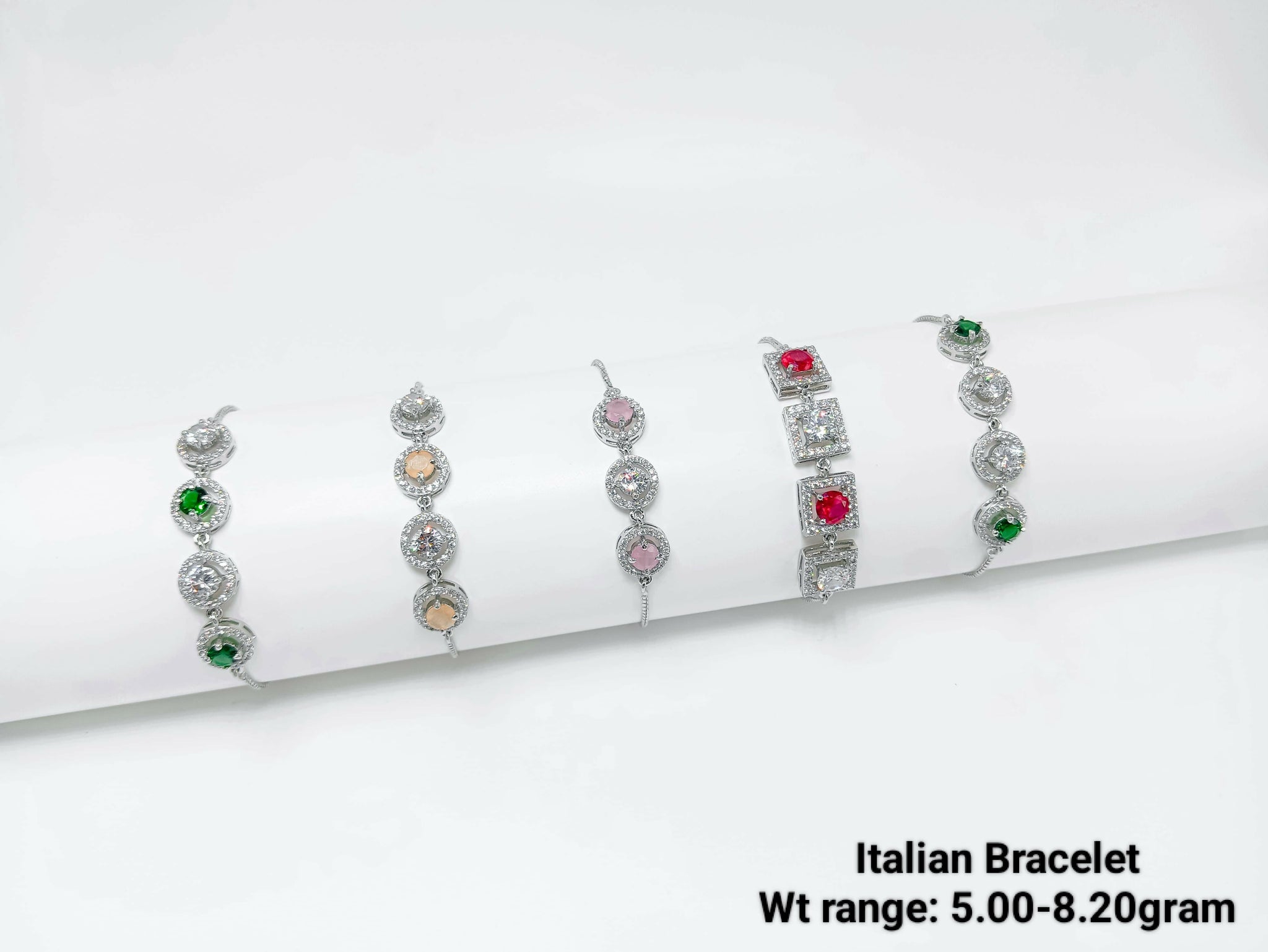 925 Silver Italian Ladies Bracelets Sarafa Bazar India