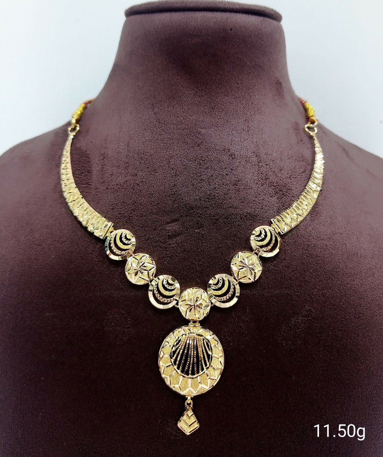 Gold Necklace Sarafa Bazar India