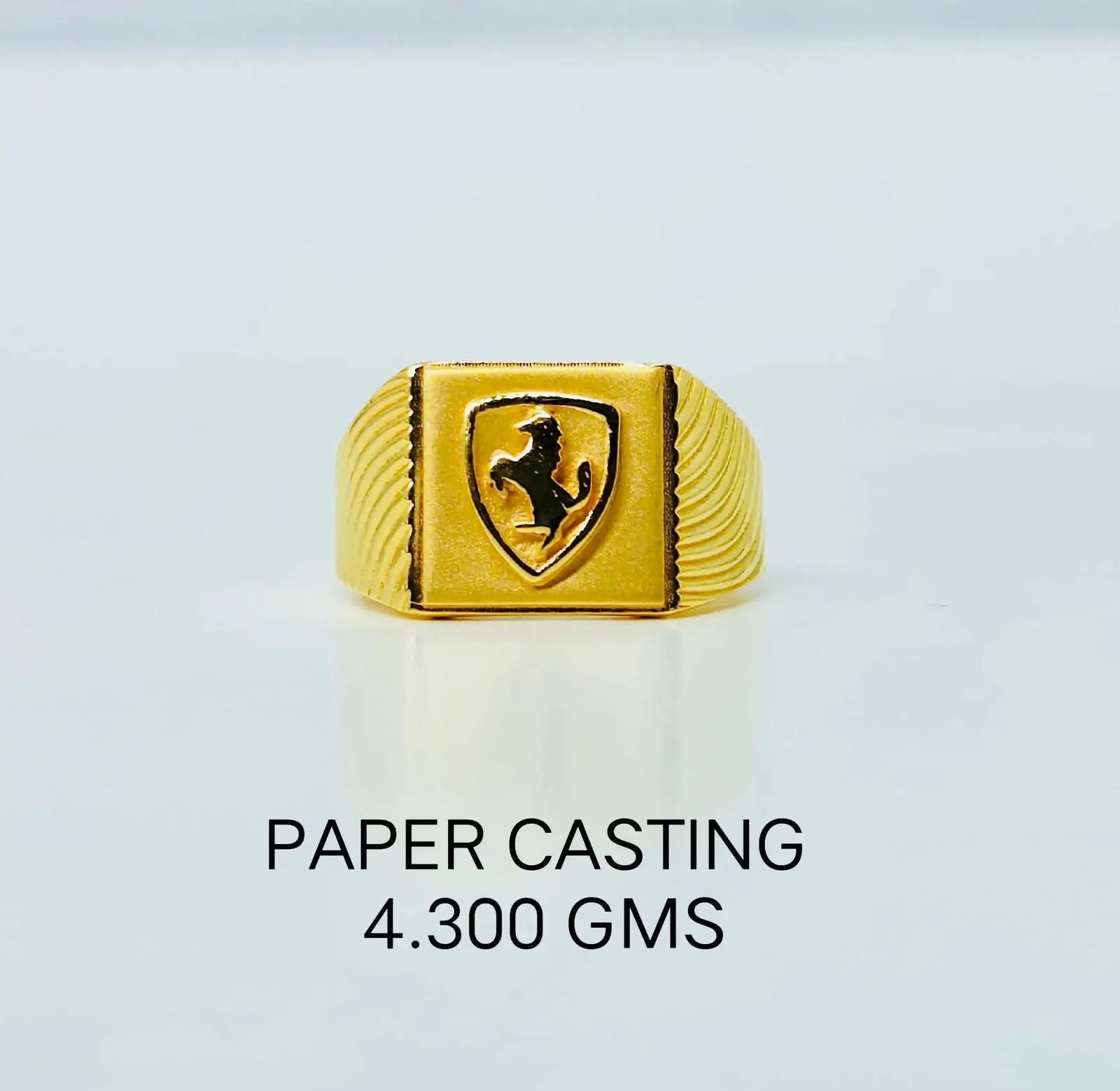 Paper Casting Gents Ring Sarafa Bazar India