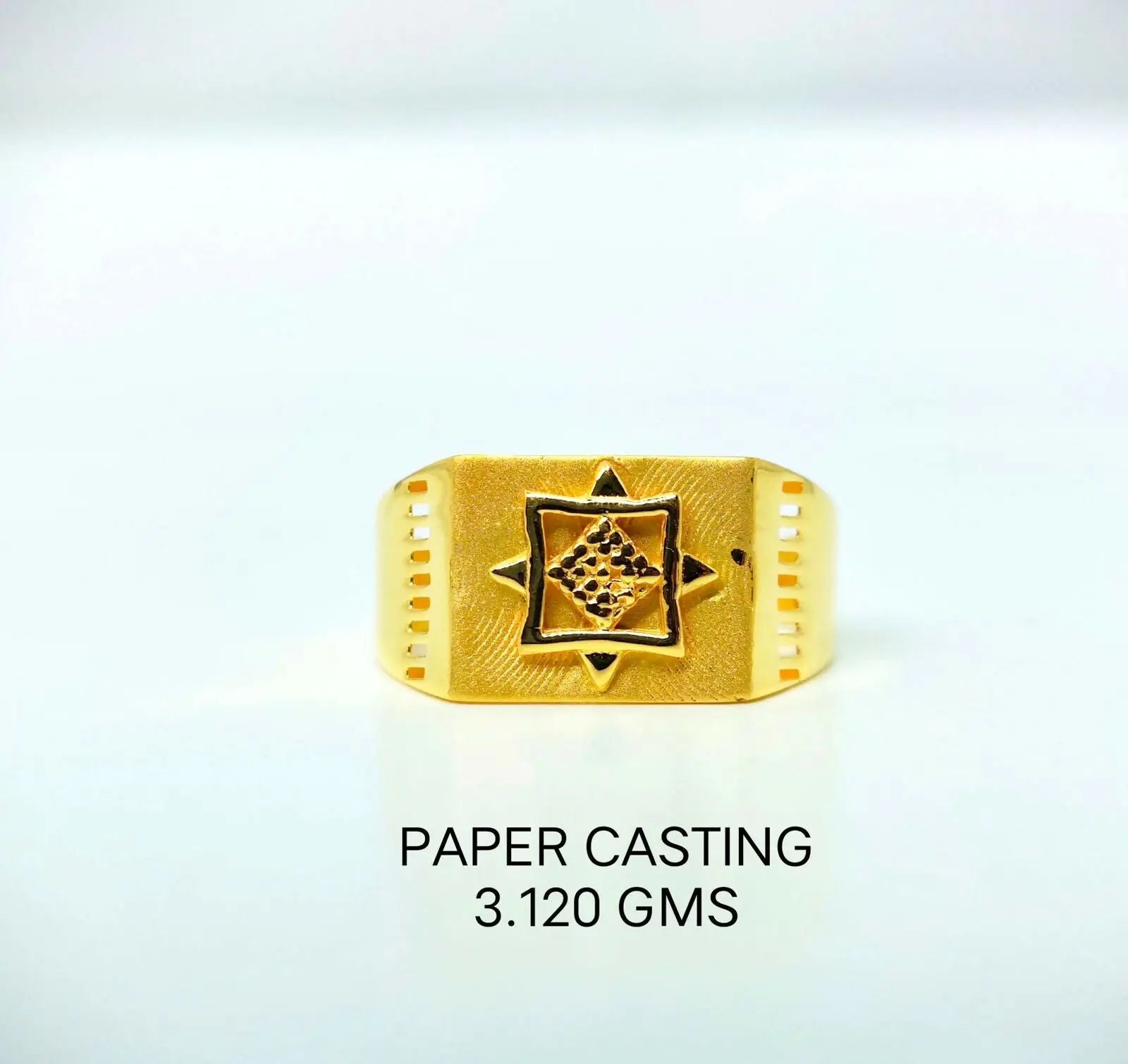 Paper Casting Gents Ring Sarafa Bazar India