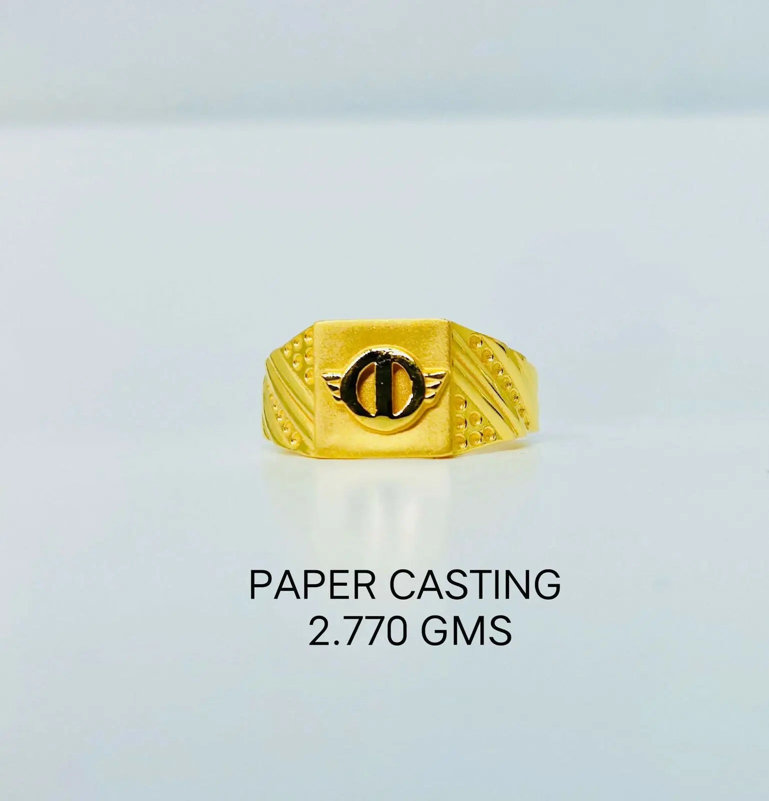 Paper Casting Gents Ring Sarafa Bazar India