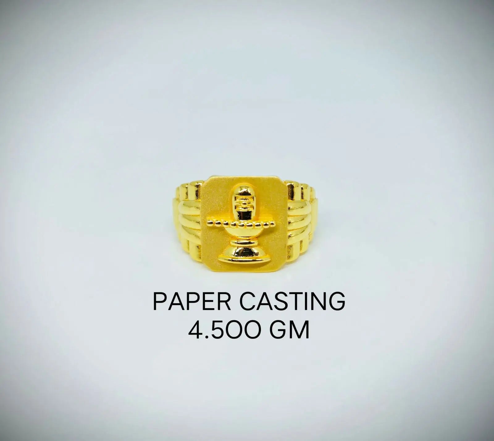 Paper Casting Gents Ring Sarafa Bazar India