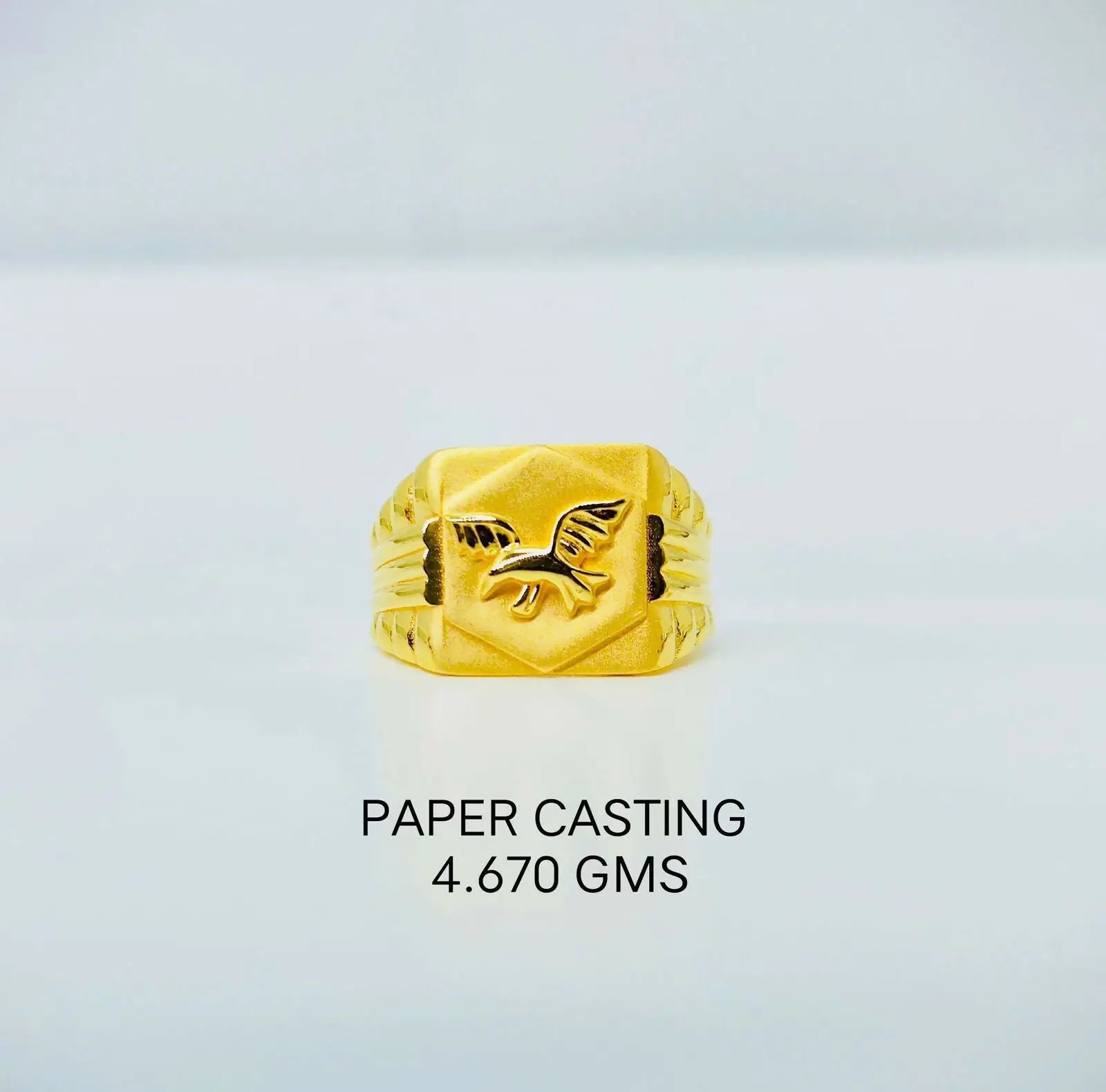 Paper Casting Gents Ring Sarafa Bazar India