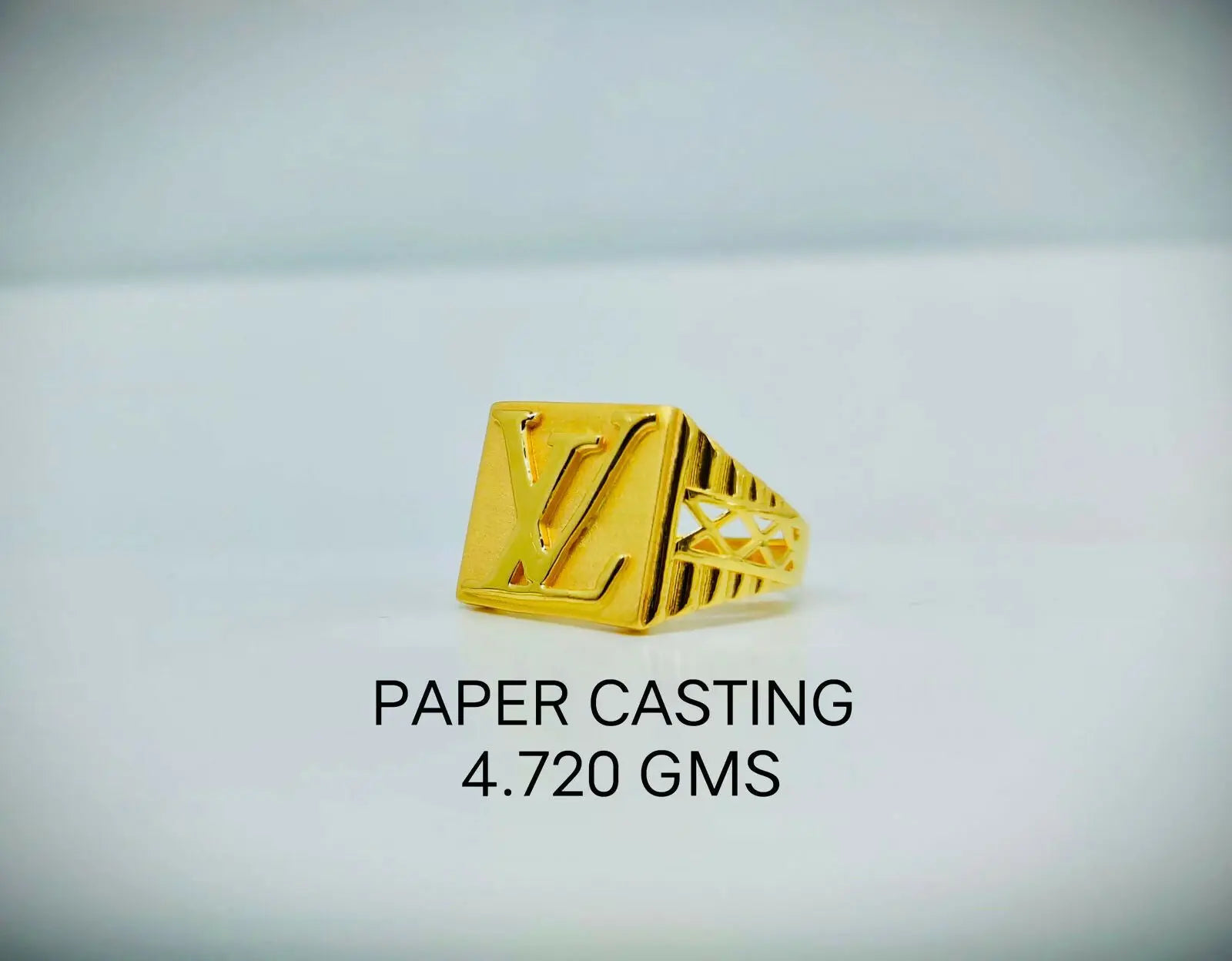 Paper Casting Gents Ring Sarafa Bazar India