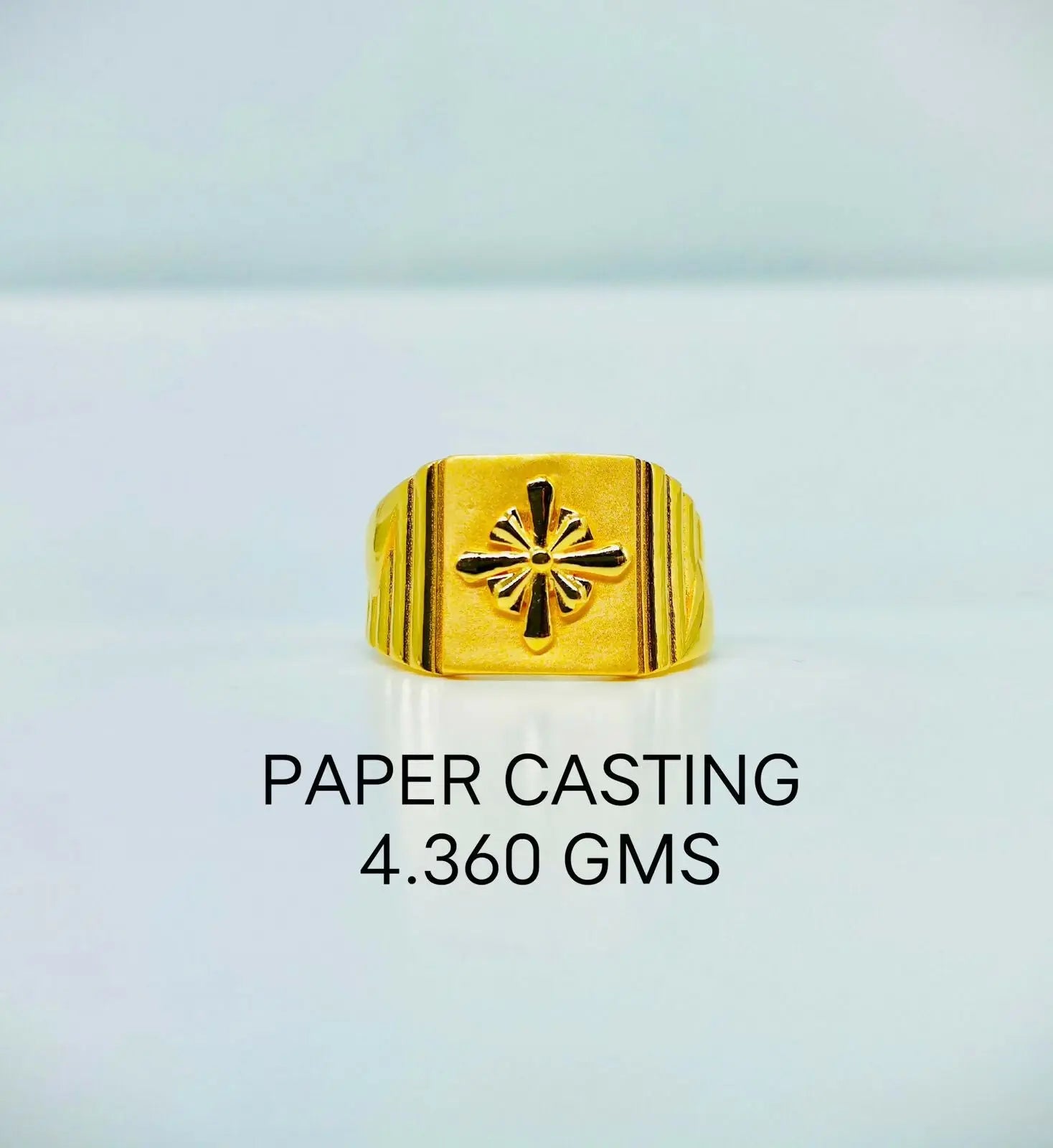 Paper Casting Gents Ring Sarafa Bazar India