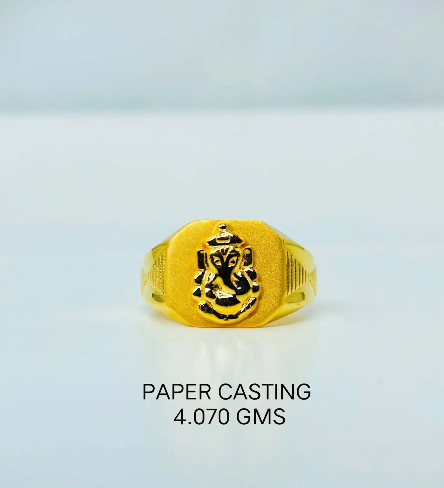 Paper Casting Gents Ring Sarafa Bazar India