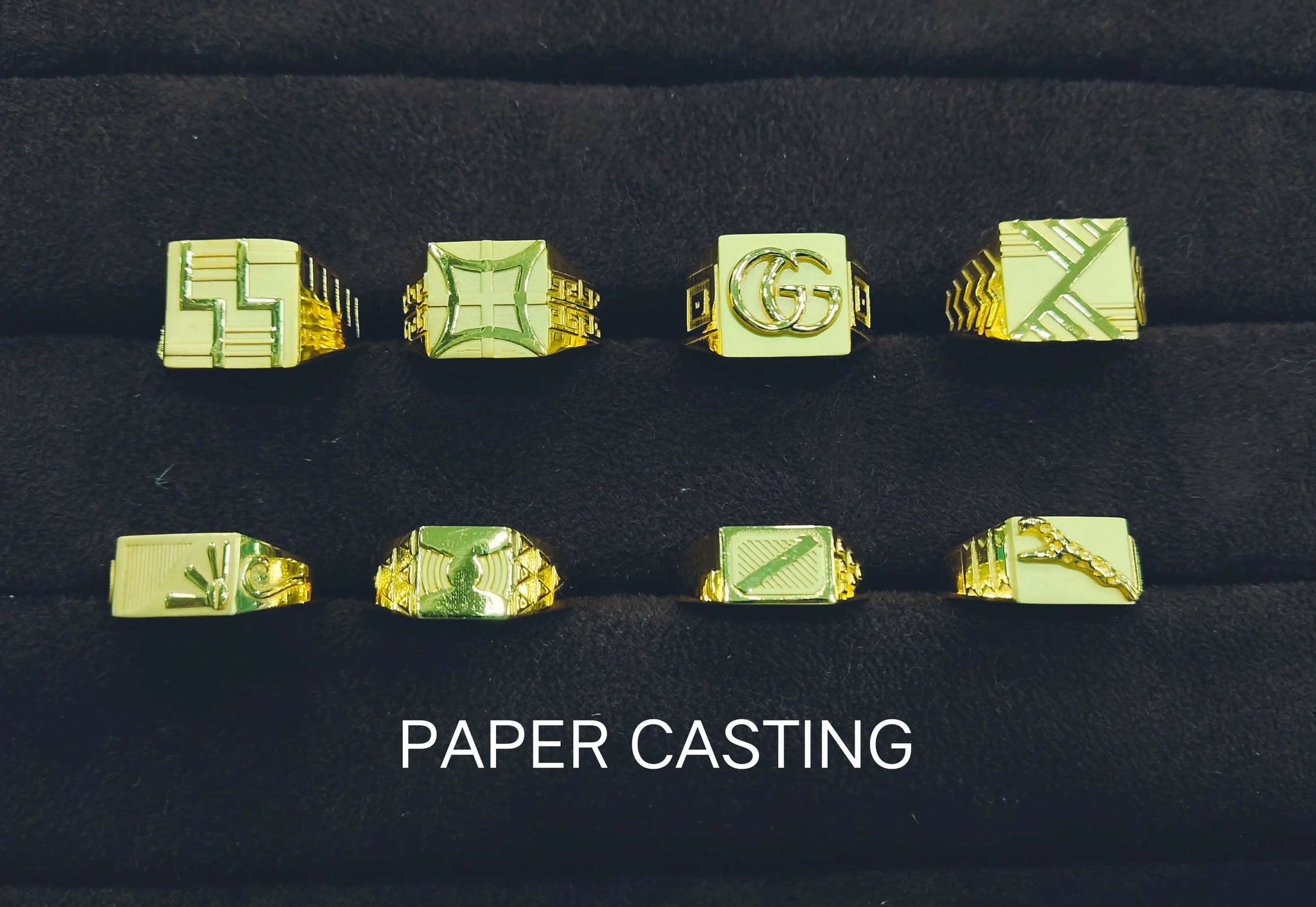 Paper Casting Gents Ring Sarafa Bazar India