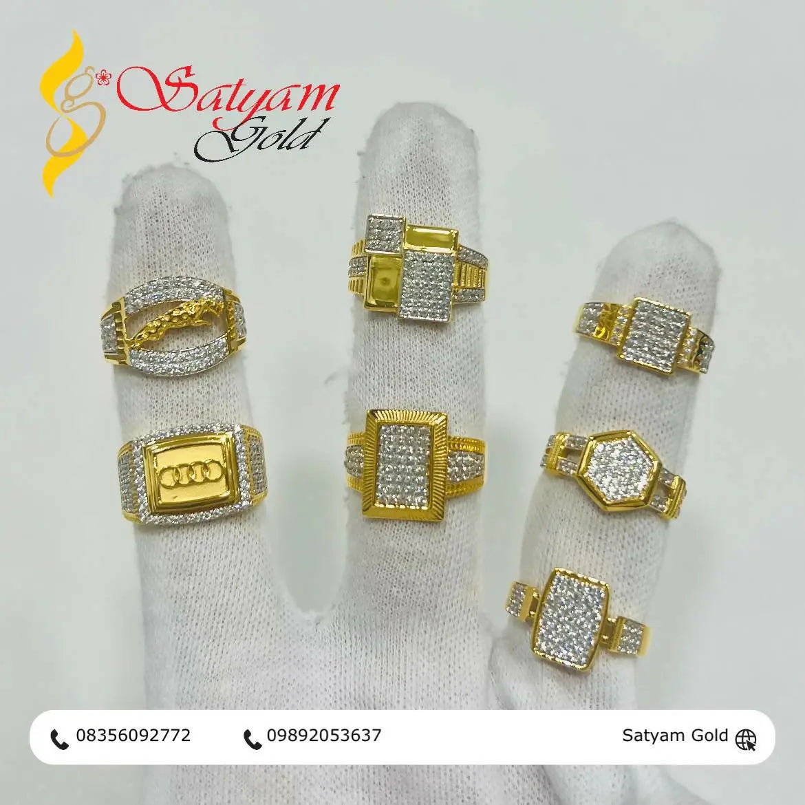 Paper Casting Gents Rings Sarafa Bazar India