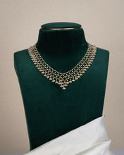 Pearls Mesh Necklace Sarafa Bazar India