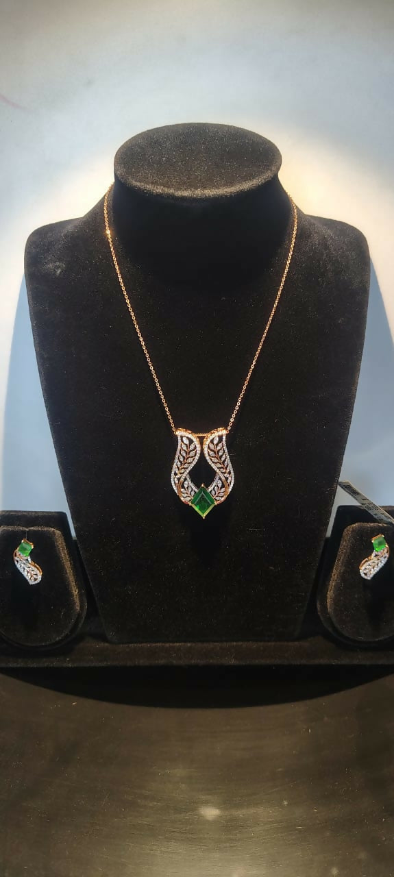 Diamond Chain Set Sarafa Bazar India