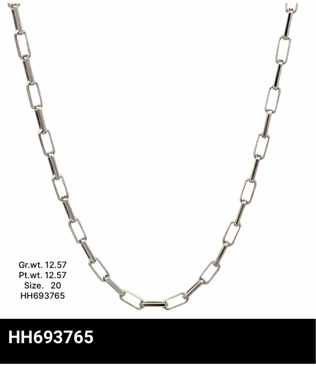 Platinum Chain Sarafa Bazar India