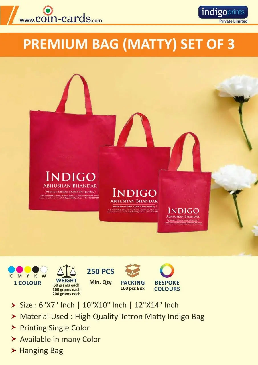 Premium Bag Set Of 3 Sarafa Bazar India