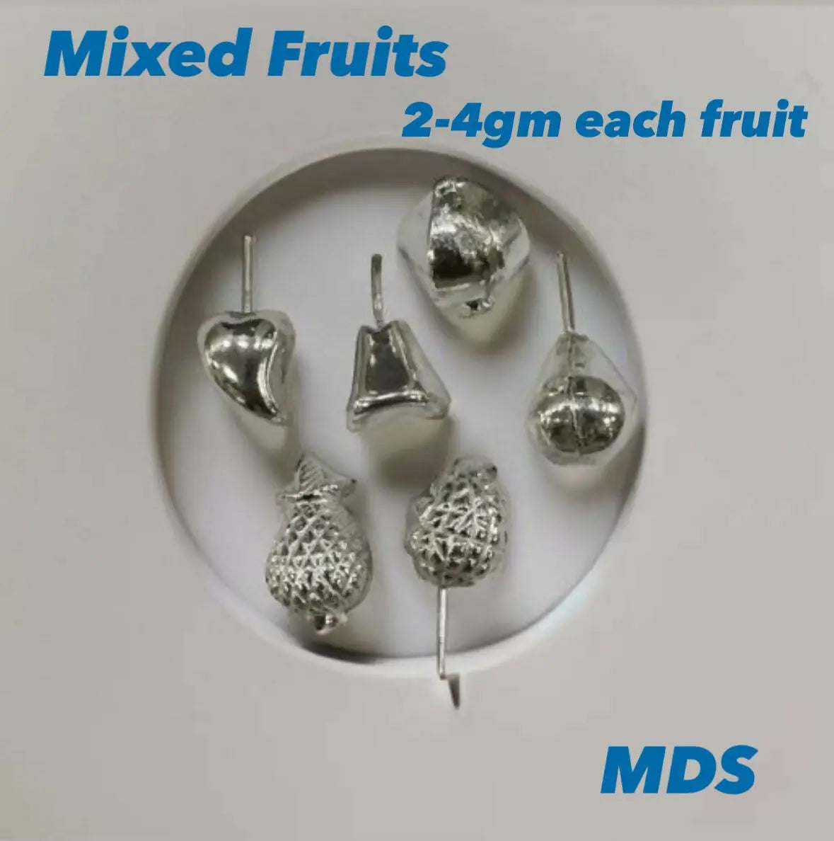 Pure Silver Mixed Fruits Sarafa Bazar India