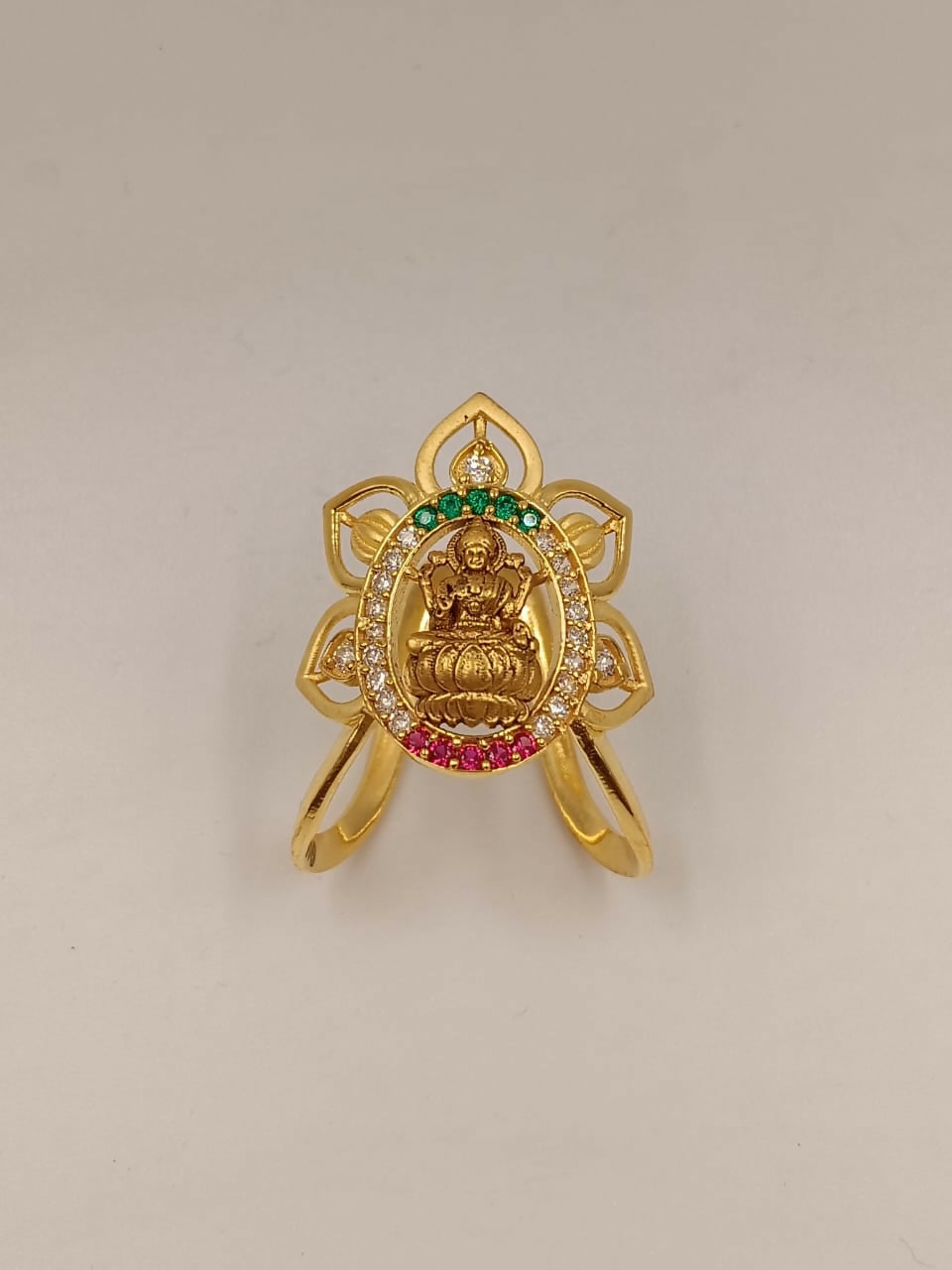 Temple CZ Venki Ladies Ring