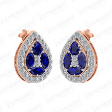 Dizzling Diamond Pendant in 14KT Gold with lab grown diamond Sarafa Bazar India