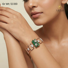 18kt Fancy Rose Gold Kada Sarafa Bazar India