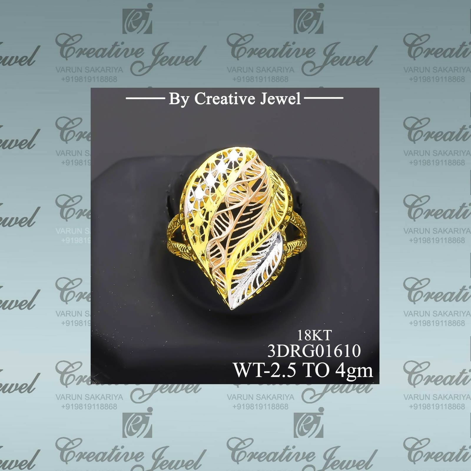 3D FUSTION RINGS Sarafa Bazar India