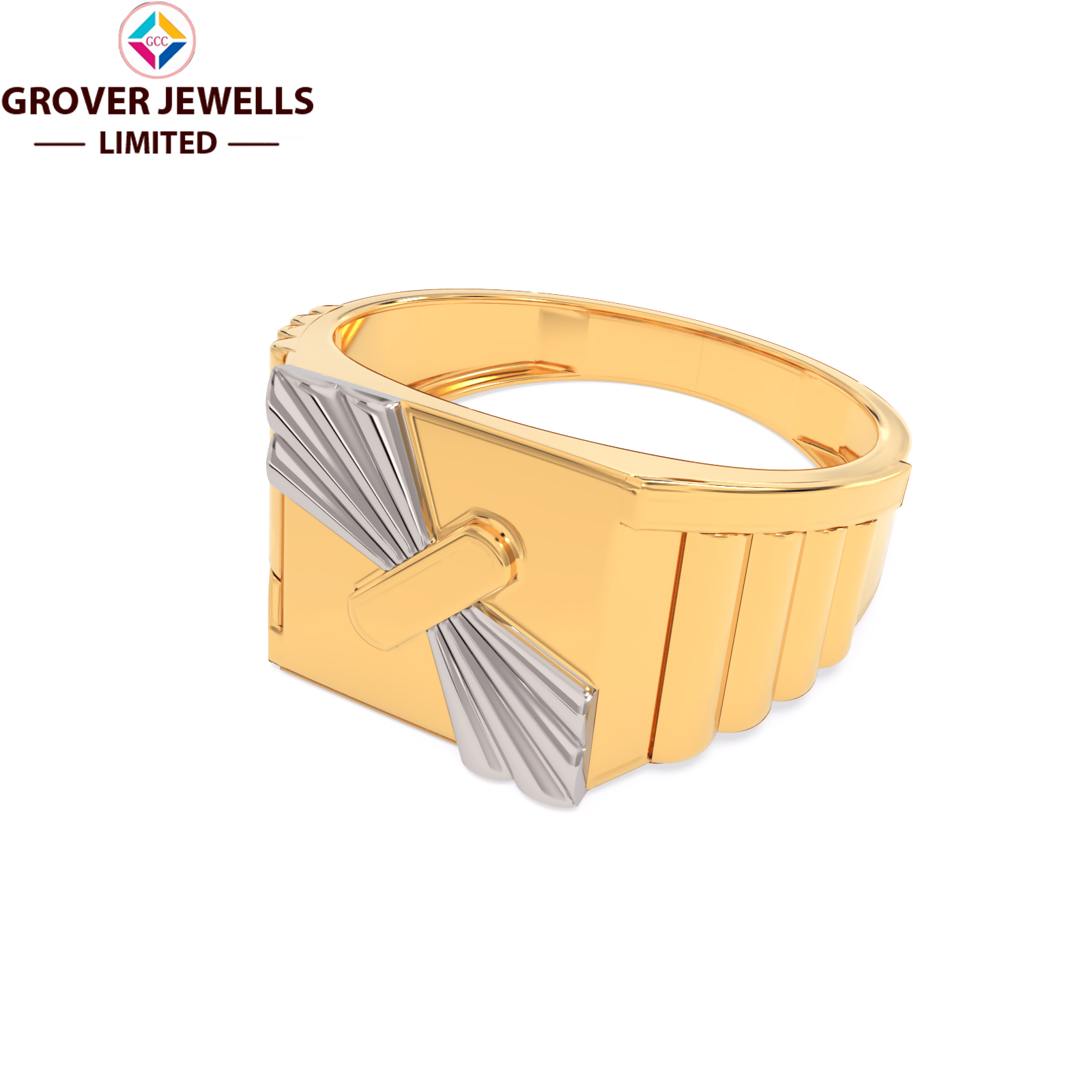 PAPER CASTING GENTS RING (PCGR-182) Sarafa Bazar India