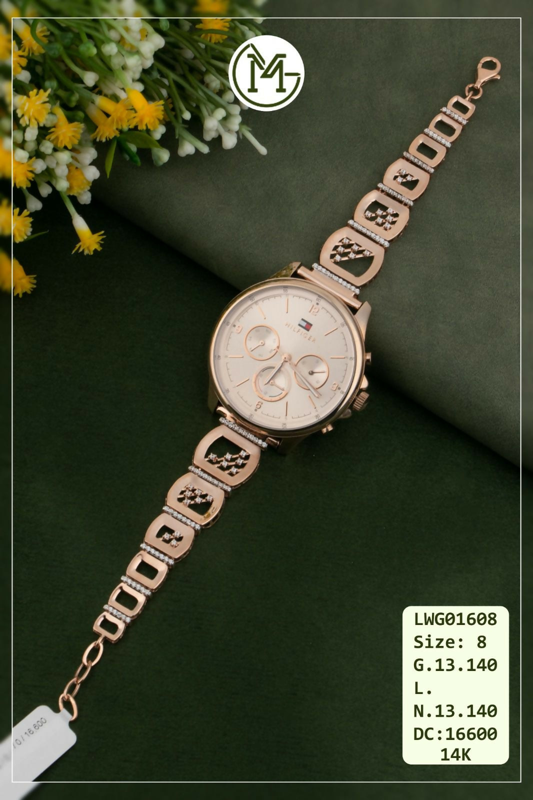 14kt Rose Gold Ladies Watches