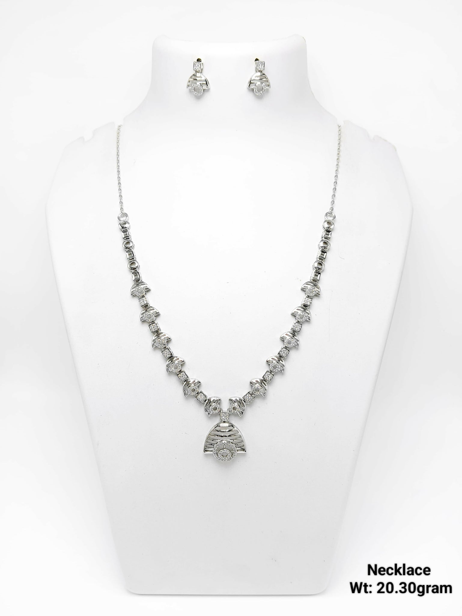 925 Silver Necklace Sarafa Bazar India