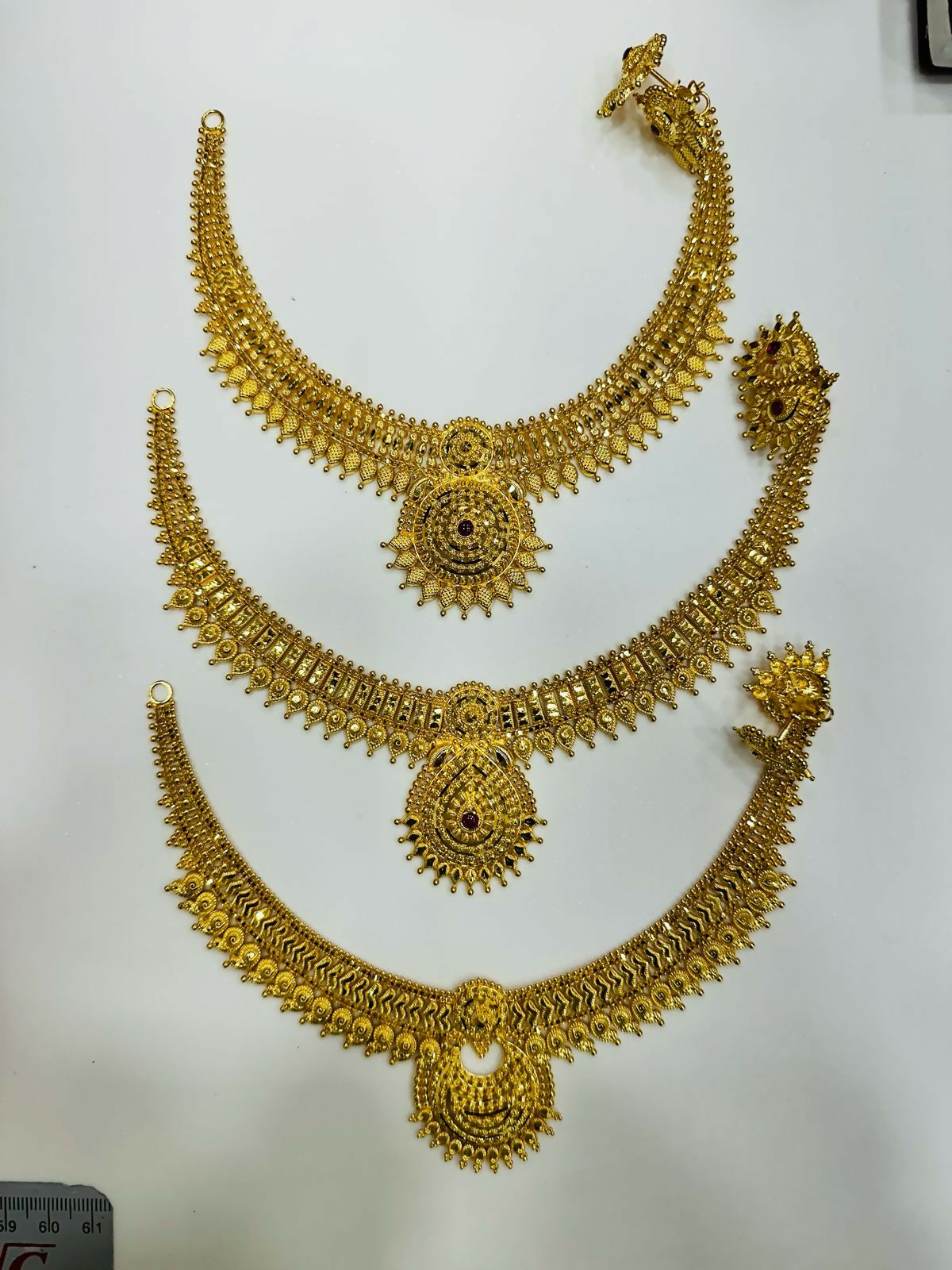 Gold Necklace Sarafa Bazar India