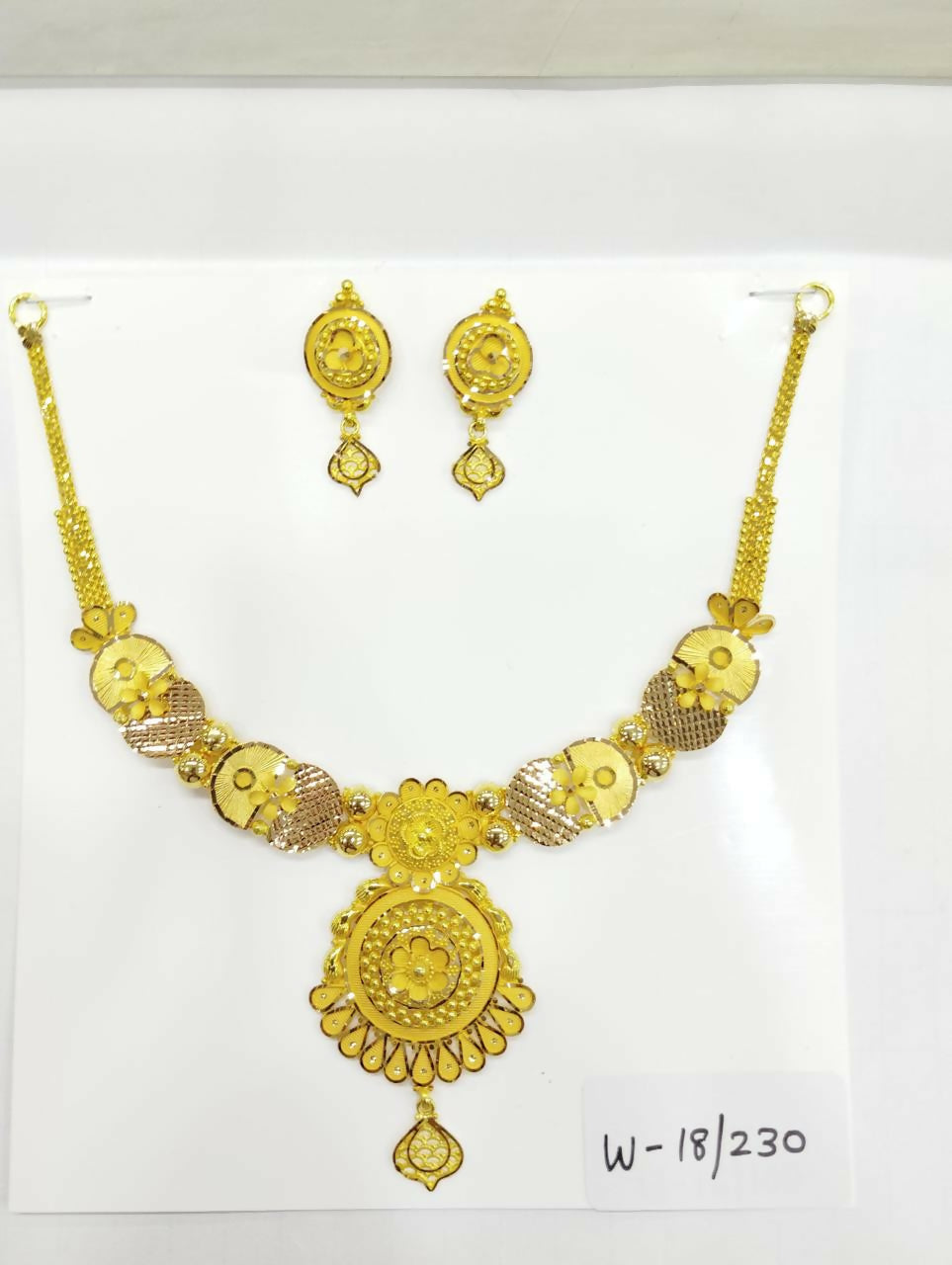 Gold Necklace Sarafa Bazar India