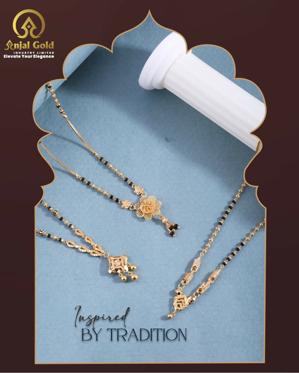 Gold Mangalsutra Sarafa Bazar India