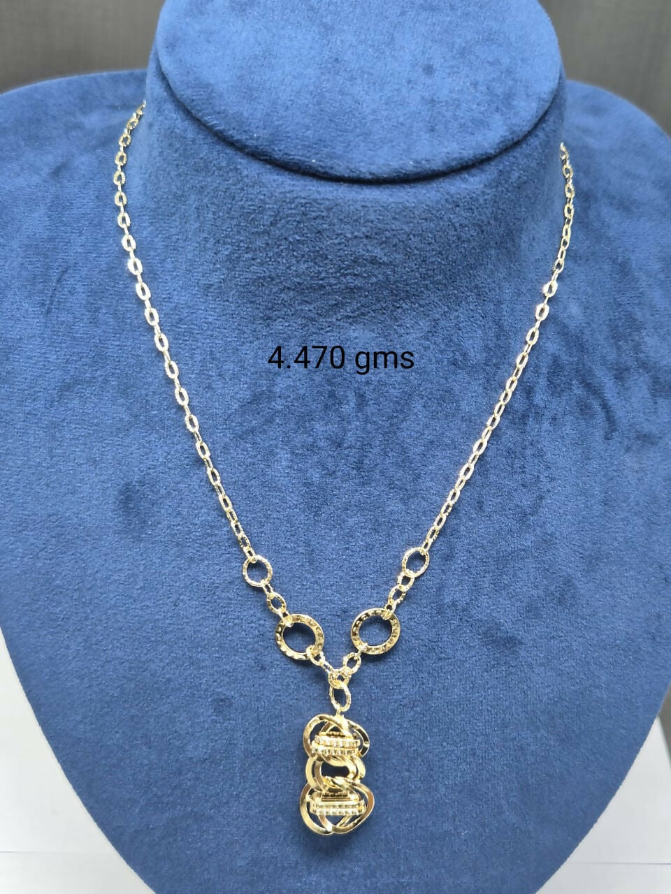 18kt Italian Chain Set Sarafa Bazar India