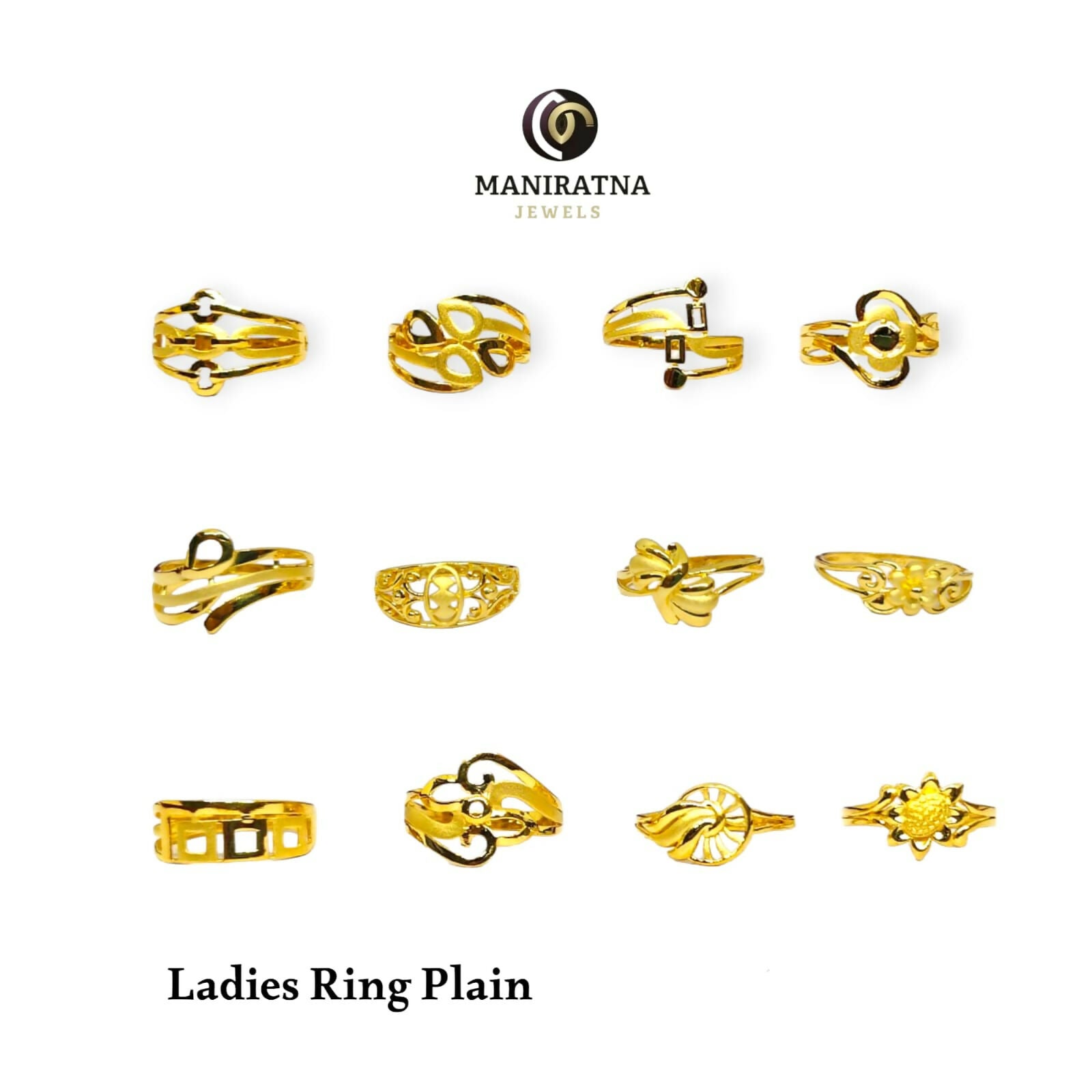 Ladies Ring Plain Sarafa Bazar India